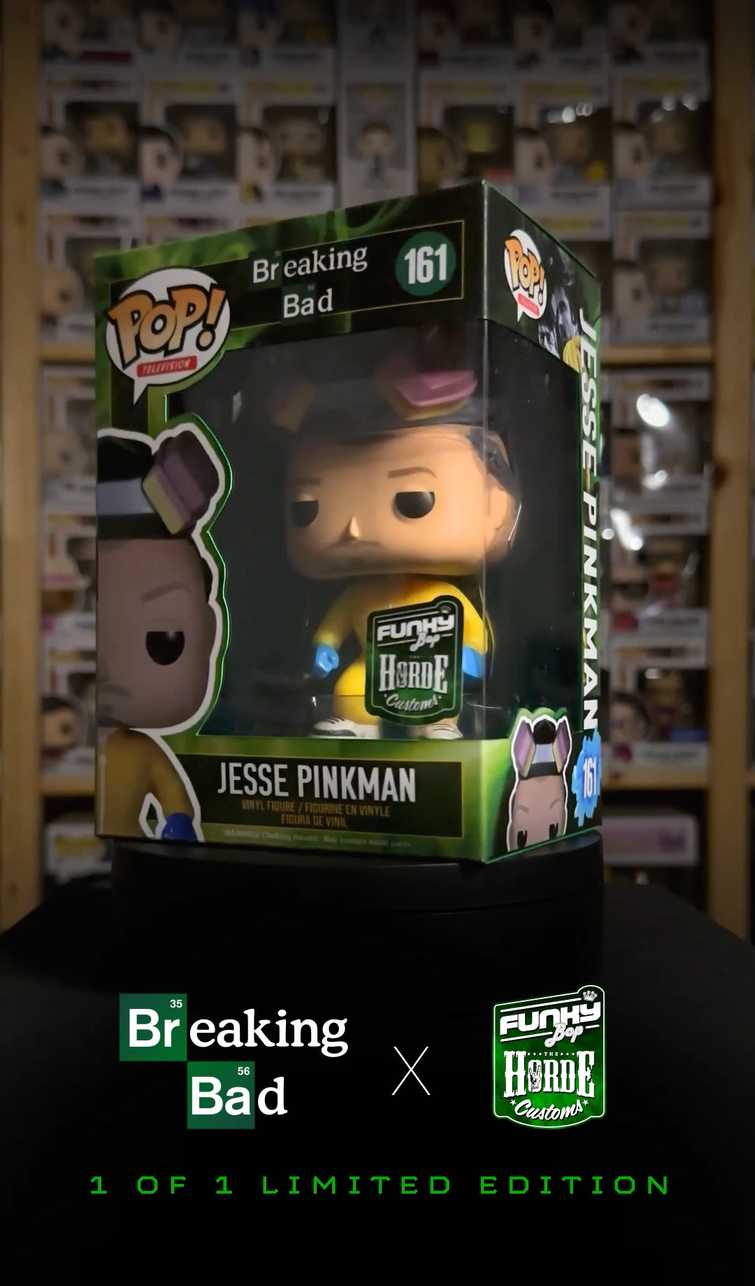 Jesse Pinkman (Cook) #161 - The Horde Customs X Funky Bop Box Exclusive