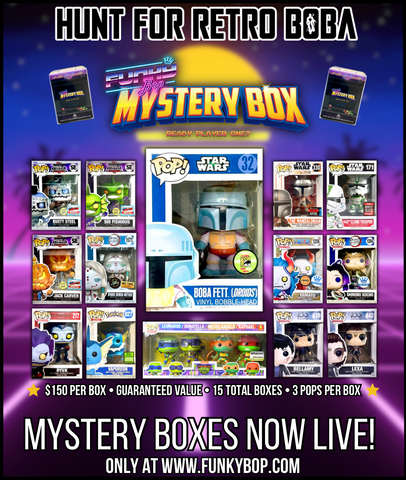 Funky Bop HUNT FOR RETRO BOBA Mystery Box - 3.6