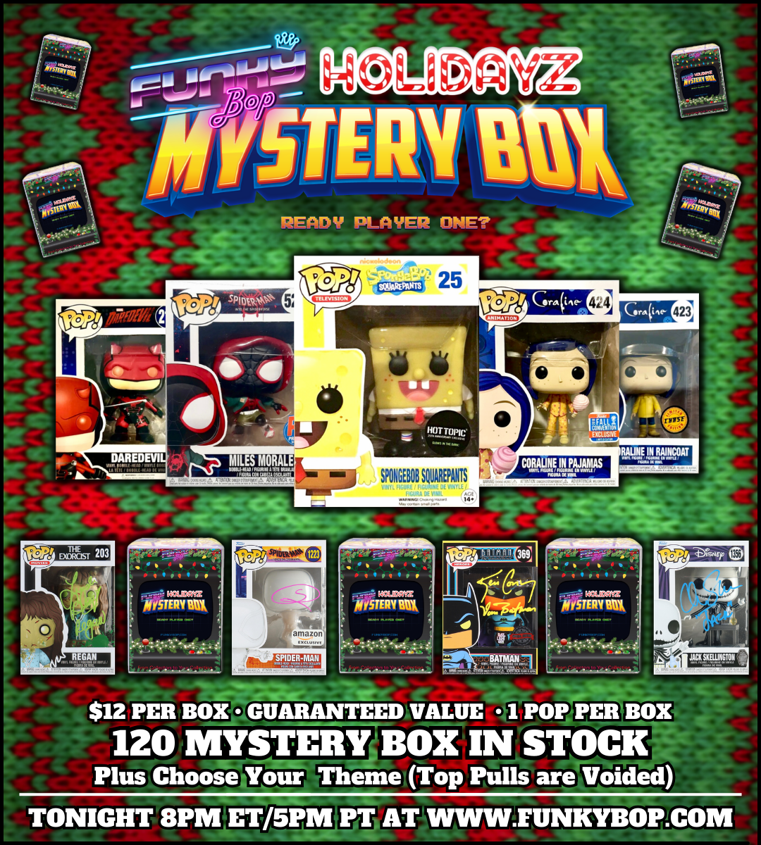 Funky Bop HOLIDAYZ Mystery Box - 11.27