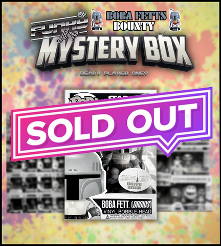 Funky Bop BOBA FETTS BOUNTY Mystery Box - 9.15