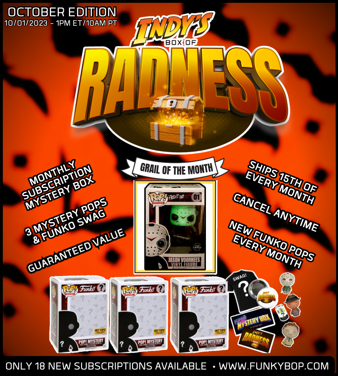 Indy’s Box of Radness Mystery Box