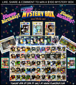Funky Bop HAPPY BIRTHDAY Mystery Box - 10.20