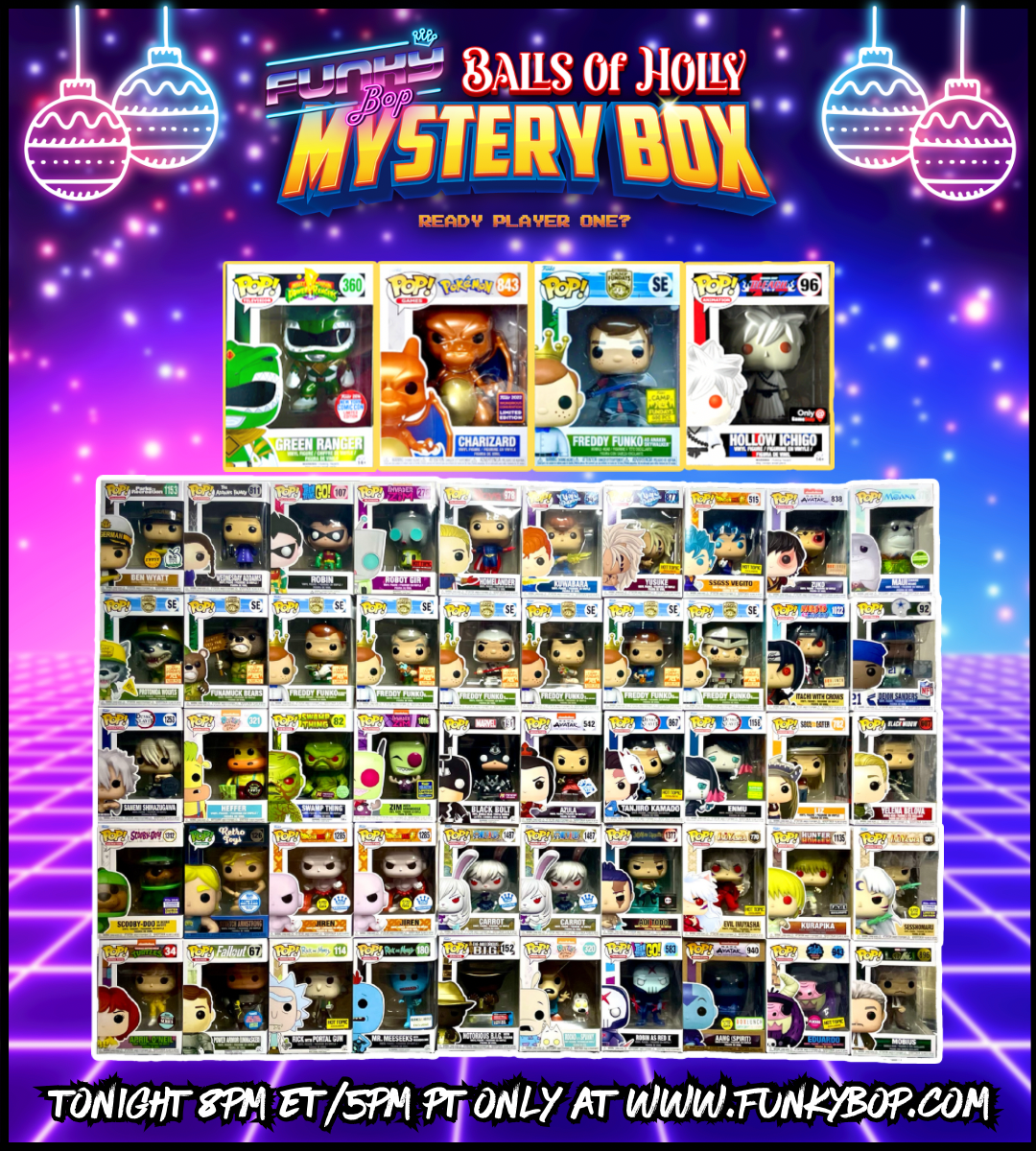 Funky Bop BALLS OF HOLLY Mystery Box - 12.22