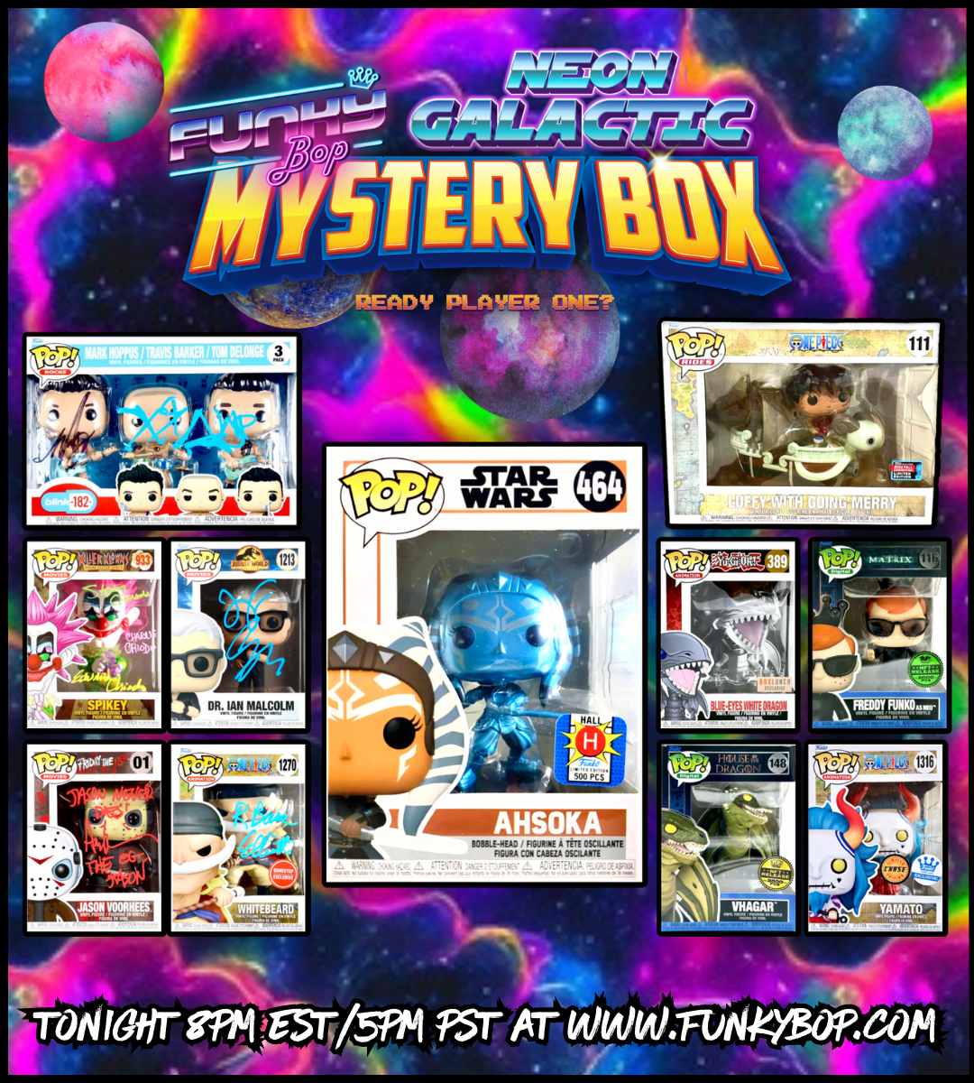 Funky Bop NEON GALACTIC Mystery Box - 12.29