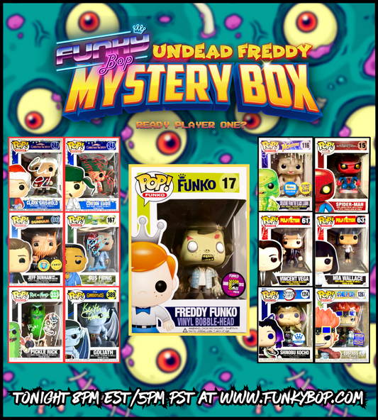 Funky Bop UNDEAD FREDDY Mystery Box - 1.5