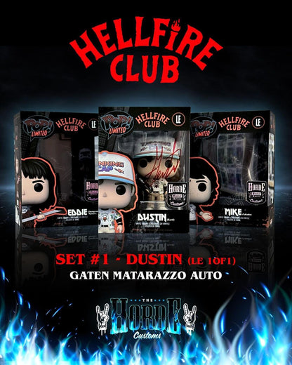 Dustin (Autographed by Gaten Matarazzo) (LE 1 of 1) - The Horde Customs X Funky Bop Box Exclusive