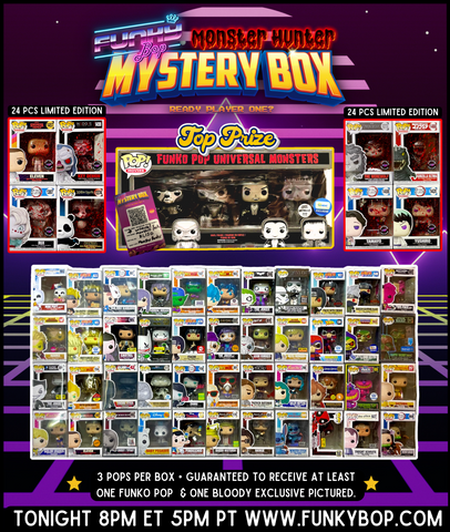 Funky Bop MONSTER HUNTER Mystery Box - 3.15
