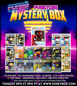Funky Bop FUNKYCON Mystery Box  - 7.21