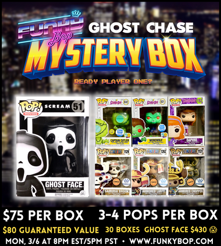 Funky Bop GHOST CHASE Mystery Box - 3.6