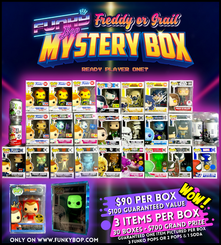 Funky Bop FREDDY OR GRAIL Mystery Box - 12.16