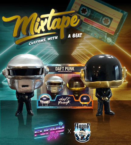 Mixtape - Daft Punk (2-Pack) (1 of 1 Limited Edition) (Funky Bop X TheFunkoHorde Custom Exclusive)