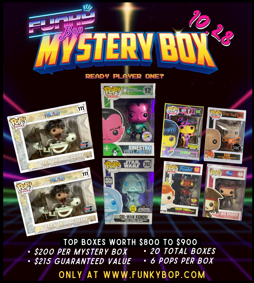 Funky Bop Mystery Box - 10.28