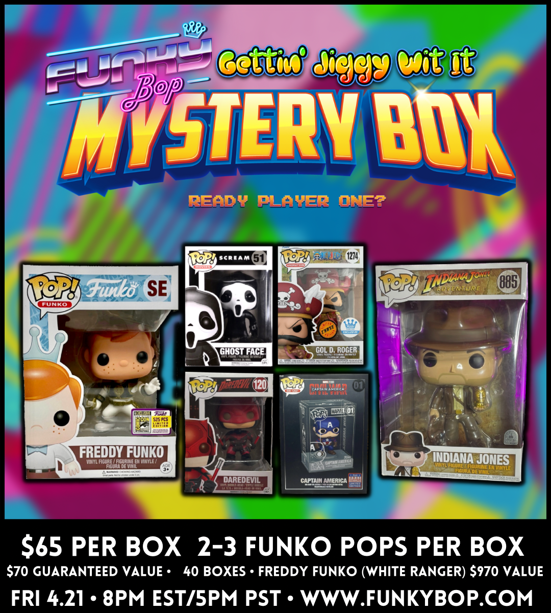 Funky Bop GETTIN’ JIGGY WIT IT Mystery Box  - 4.21