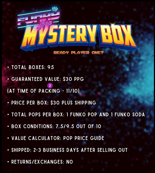 Funky Bop "SODA + POP" Mystery Box - 11.11
