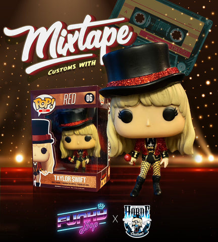 Mixtape - Taylor Swift (Red) (1 of 1 Limited Edition) (Funky Bop X TheFunkoHorde Custom Exclusive)