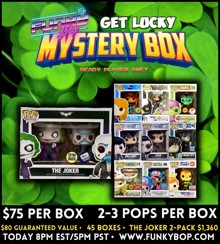Funky Bop GET LUCKY Mystery Box - 3.17