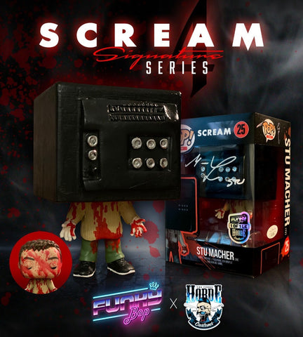 Scream 4: Signature Collection - Stu Macher (1 of 1 Limited Edition) (Funky Bop X TheFunkoHorde Custom Exclusive)